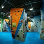 Kelsey Kerridge Bouldering wall